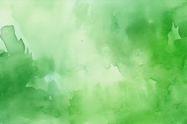 Grüne Aquarell abstrakten Hintergrund