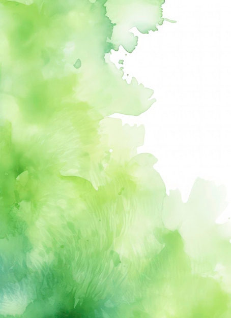 Foto grüne aquarell-nasswasch-splash-vektor-illustration einladungskarten-hintergrund