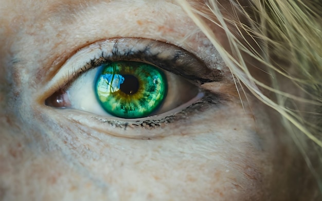 Grüne Augen