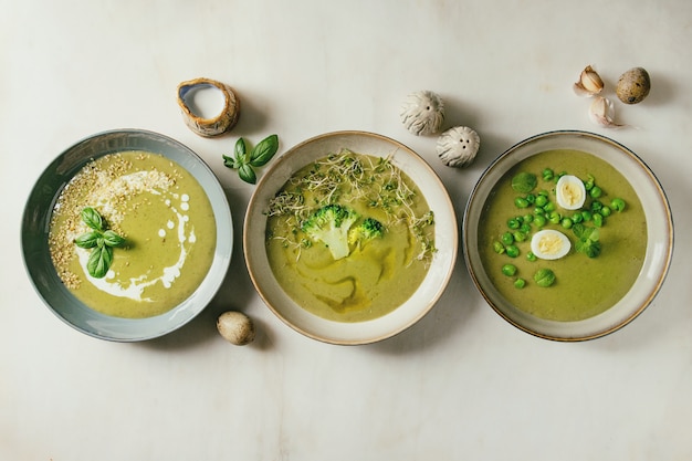 Grüne Gemüsesuppe