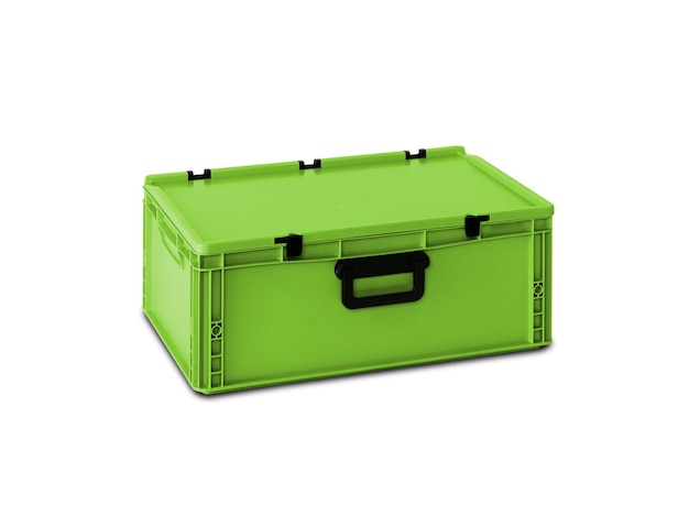 Grüne Kunststoffbox