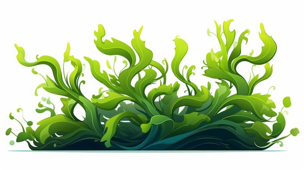 Foto grüne meeresalgen