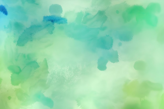 Grüne und blaue Farben Aquarell abstrakte Hintergrundtextur