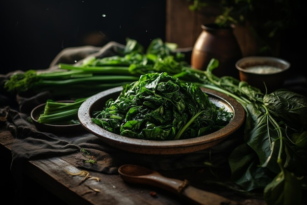 Grünen Knoblauch-Sauce