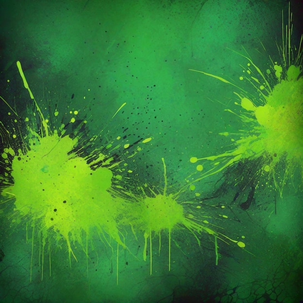 Grüner abstrakter Grunge-Hintergrund generiert von Ai
