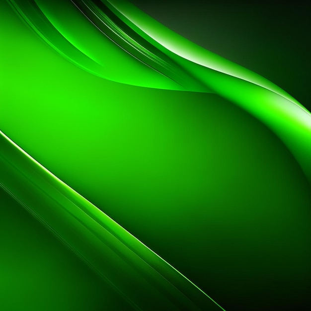 Grüner abstrakter welliger Hintergrund oder grüne Textur oder grüner abstrakt geometrischer Hintergrund