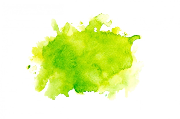 grüner Aquarell gemalter Hintergrund