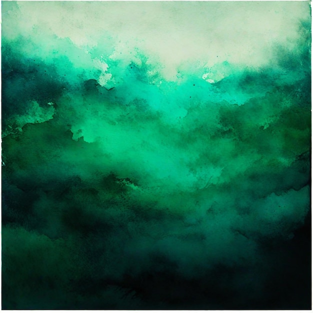 grüner Aquarell-Grunge-Wand-Textur-Hintergrund