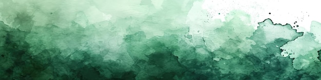 Foto grüner aquarellhintergrund mit abstraktem design