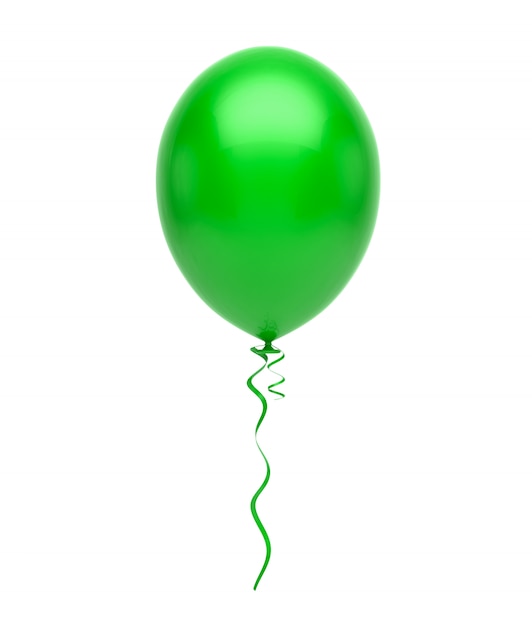 Grüner Ballon