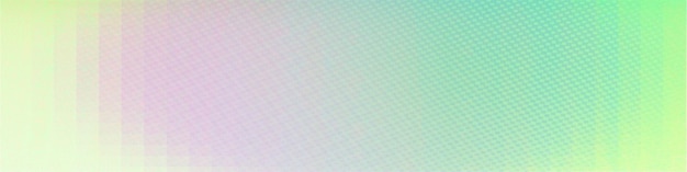 Grüner horizontaler Hintergrund mit Farbverlauf. Leere Panorama-Hintergrundillustration mit Kopierraum