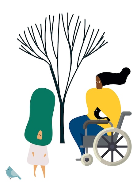 Grüner Lebensstil png-Aufkleber Familienillustration durchsichtiger Hintergrund