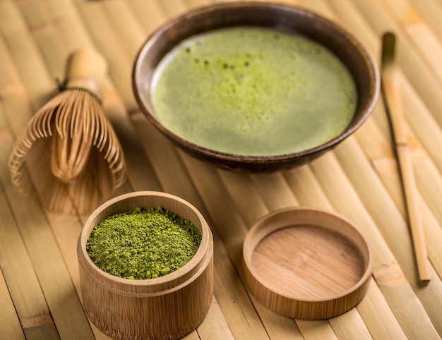 Grüner Matcha Tee