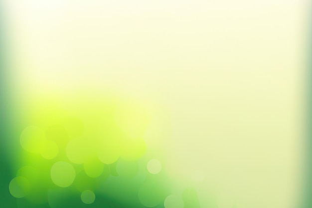 Grüner Natur-Bokeh-Hintergrund moderner minimaler gelber und grüner Farbverlauf