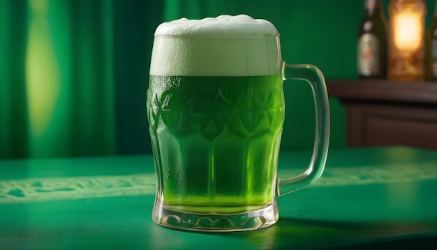 Grünes Bier von Saint Patrick