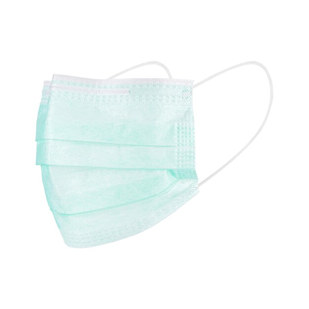 Grünes Designelement für Einwegchirurgische Gesichtsmasken