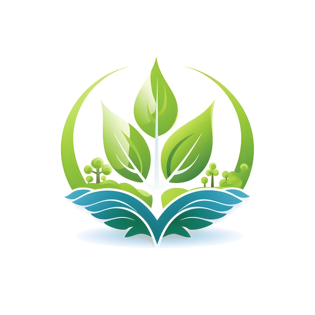 grünes Ecolife-Symbol