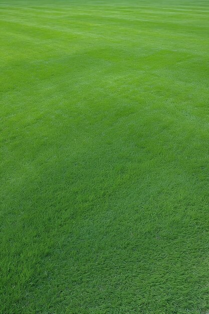 Grünes Gras oder Rasen auf blauem Himmel