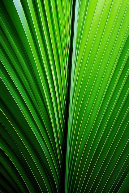 Grünes Palmblatt als Hintergrund