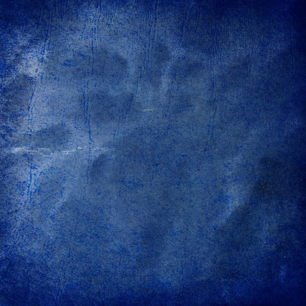 Grunge blauer Wandhintergrund oder Textur