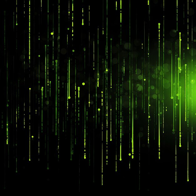 Grunge Buzzing Lines Distressed Texture Toxic Green Irregula Y2K Shapes Neon Transparent Light Art