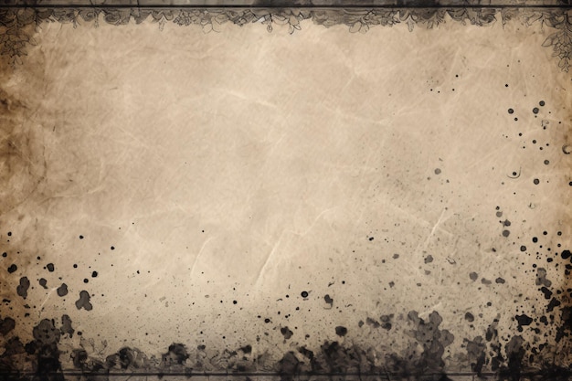 Grunge Canvas Texture Ai generativ