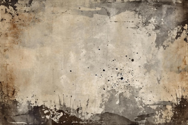 Grunge Canvas Texture Ai generativo