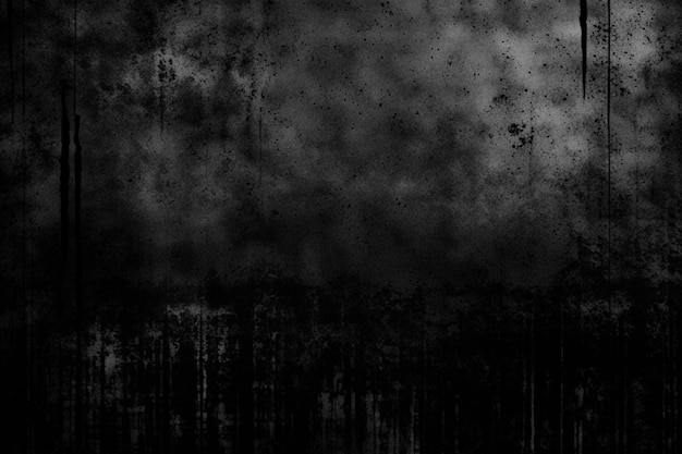 Foto grunge cinza escuro fundo de textura de parede de concreto preto