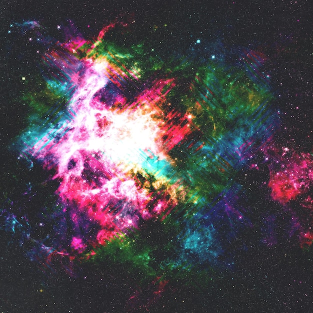 Grunge Enferrujado Textura Abstrata Áspera Rachado Padrão Sujo Colorido Espaço Galáxia Fundo