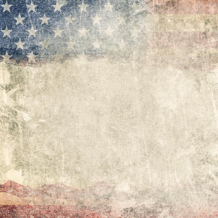 Foto grunge-flagge der usa