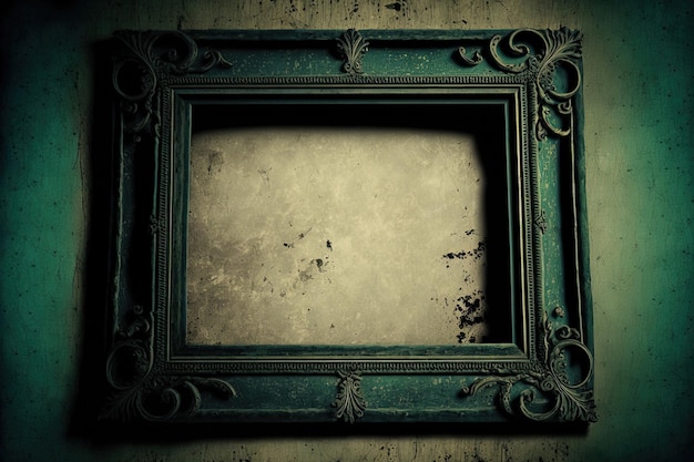 Grunge-Frame-Hintergrund-Grenze