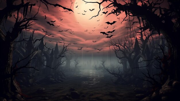 Grunge-Halloween-Hintergrund UHD-Hintergrundbild