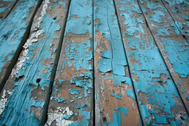 Grunge-Hintergrund Peeling Farbe auf einem alten Holzboden