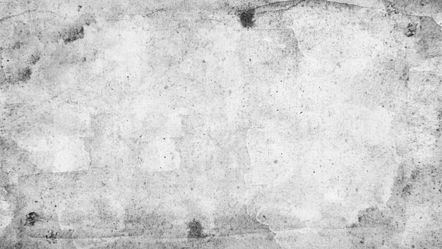 Grunge papel velho papel vintage textura com poeira e arranhões velho grunge preto e branco