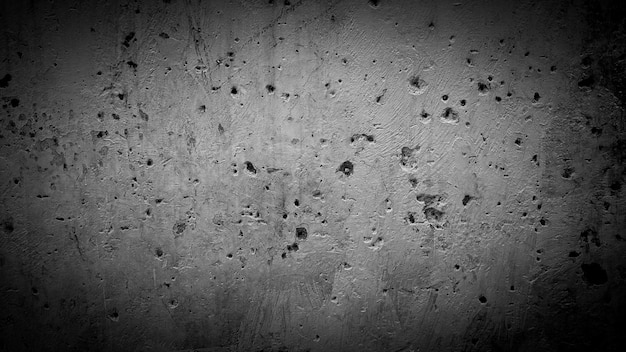 grunge, plano de fondo, de, blanco y negro, pared vieja