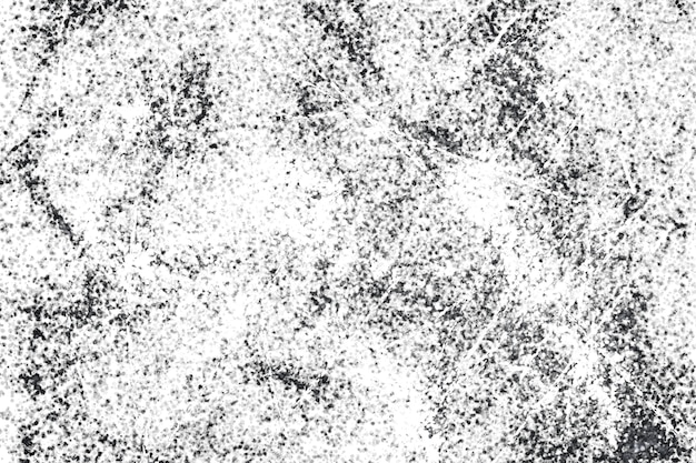 Grunge Schwarz-Weiß-Muster Monochrome Partikel abstrakte Textur Hintergrund von Rissen Abrieb