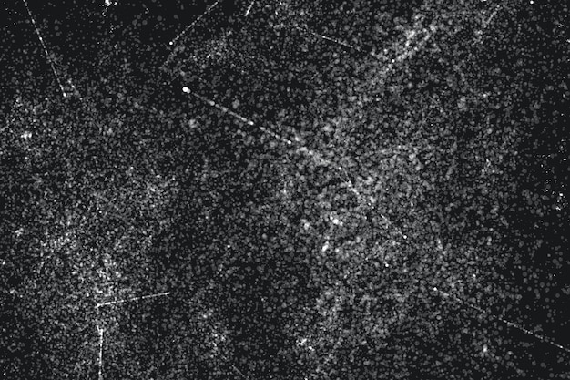 Grunge Schwarz-Weiß-Muster Monochrome Partikel abstrakte Textur Hintergrund von Rissen Abrieb