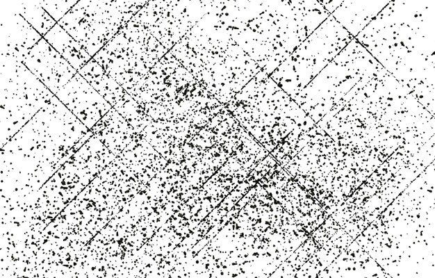 Grunge Schwarz-Weiß-Muster Monochrome Partikel abstrakte Textur Hintergrund von Rissen Abrieb