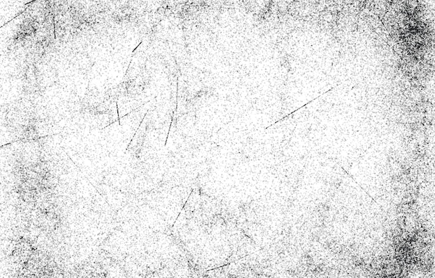 Grunge Schwarz-Weiß-Muster Monochrome Partikel abstrakte Textur Hintergrund von Rissen, Schrammen