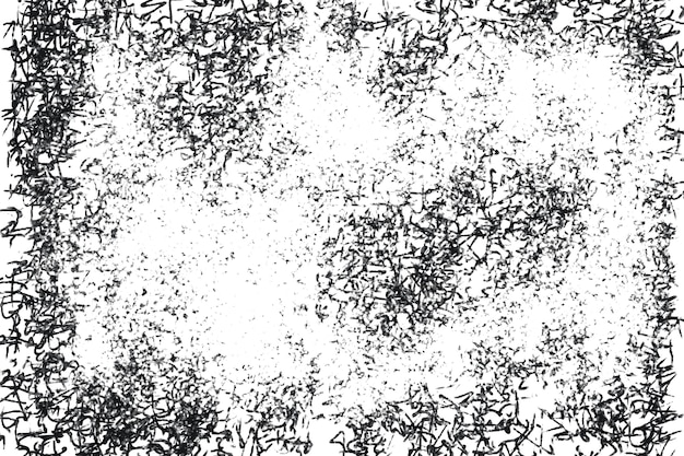 Grunge Schwarz-Weiß-Muster Monochrome Partikel abstrakte Textur Hintergrund von Rissen