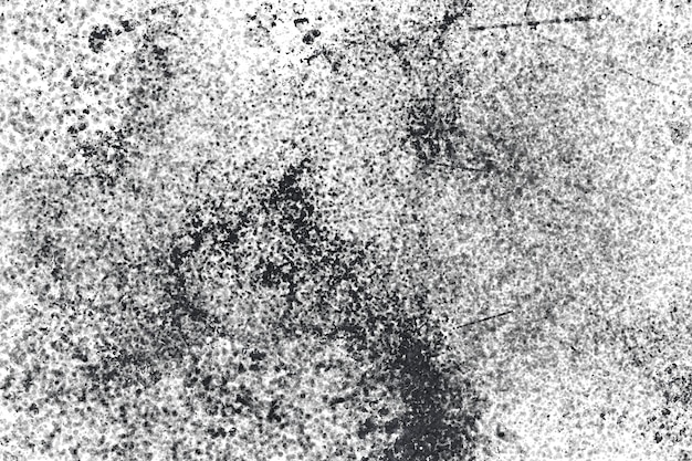 Grunge schwarz-weiß TexturGrunge Textur HintergrundGrainy abstrakte Textur auf einem weißen wal