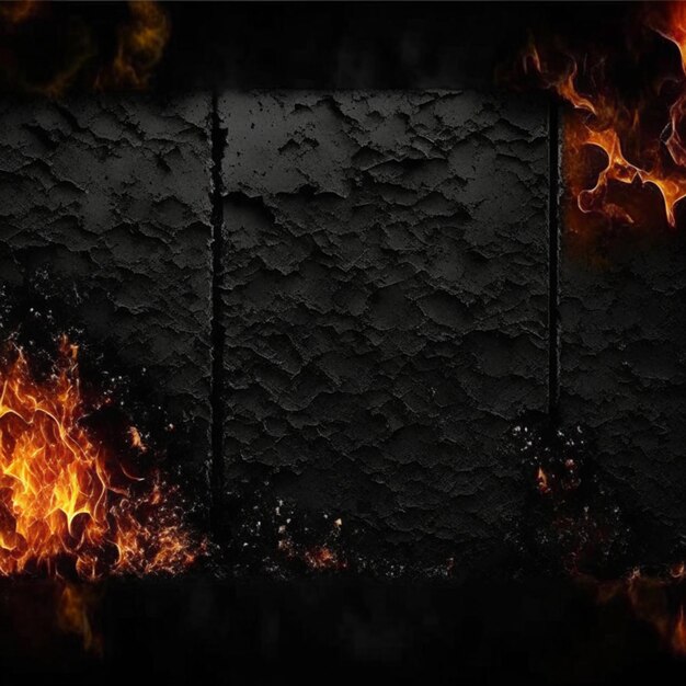 Grunge-Stil altes Papier Feuer Funken Textur Hintergrund mit Flecken und Falten