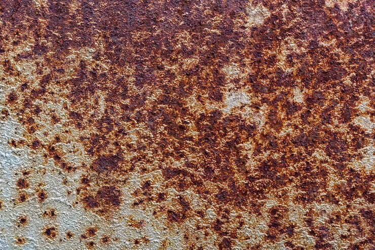 Foto grunge textura de metal oxidado