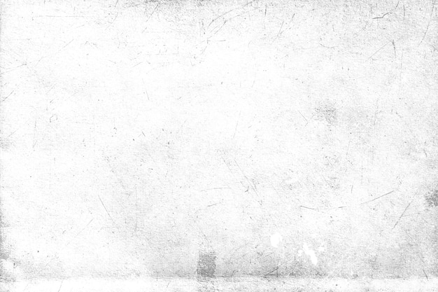 Grunge-weißer Hintergrund mit einem strukturierten, beunruhigten Aussehen Der weiße Hintergrund verleiht ein vintage-graubes Gefühl mit sichtbaren Kratzern und Markierungen Einfacher weißer strukturierter Hintergrund mit Kopierraum