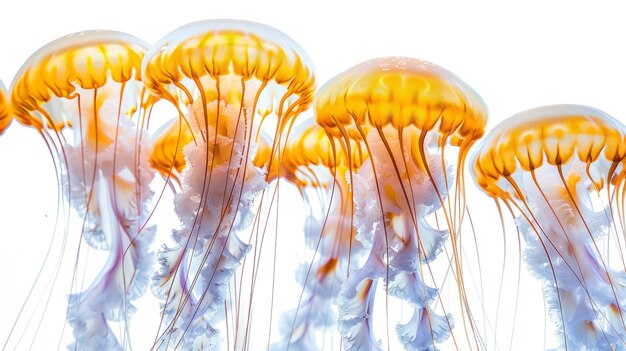 Grupo BA de medusas fotografiadas en las aguas de la bahía de Monterey
