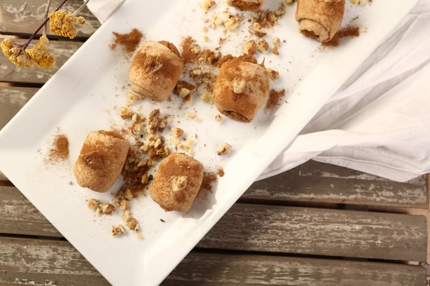 Grupo de biscoitos variados Chocolate com aveia e passas de chocolate branco