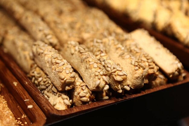 Grupo de galletas surtidas Avena con chispas de chocolate y chocolate blanco con pasas