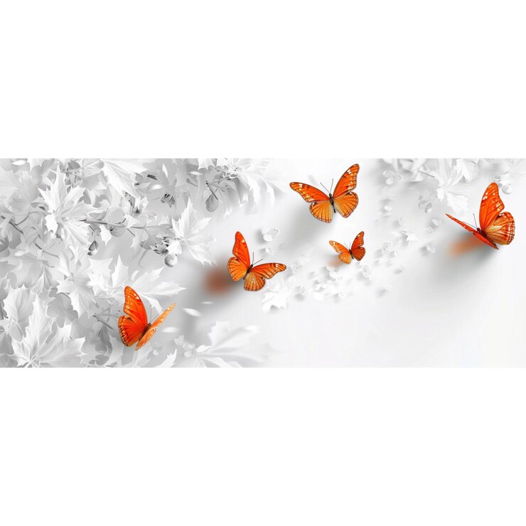un grupo de mariposas que están en el agua