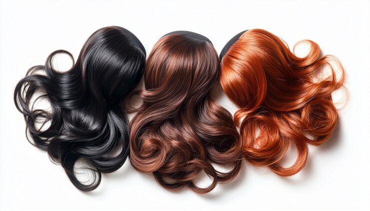 un grupo de mujeres con cabello rojo y cabello marrón