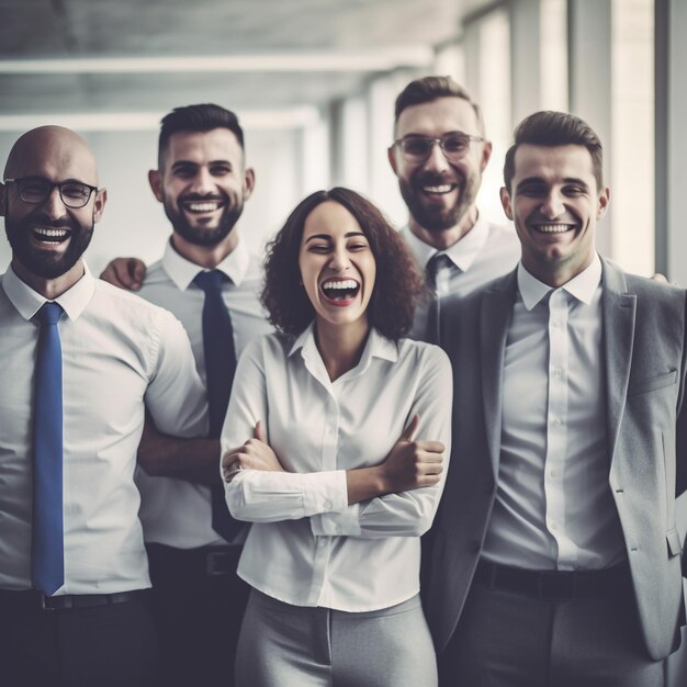 Un grupo de personas con una corbata que dice "no estoy seguro de qué es".